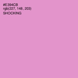 #E394CB - Shocking Color Image