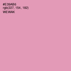 #E39AB6 - Wewak Color Image