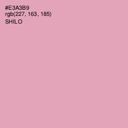 #E3A3B9 - Shilo Color Image