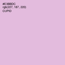 #E3BBDC - Cupid Color Image
