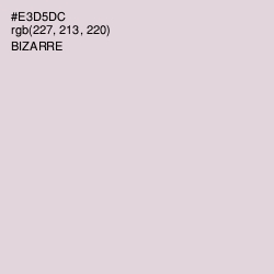 #E3D5DC - Bizarre Color Image