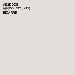 #E3DDDB - Bizarre Color Image