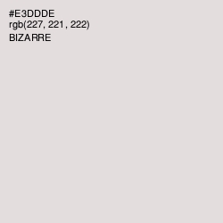 #E3DDDE - Bizarre Color Image