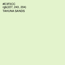 #E3F3CC - Tahuna Sands Color Image