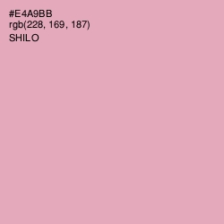 #E4A9BB - Shilo Color Image