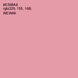 #E59BA8 - Wewak Color Image