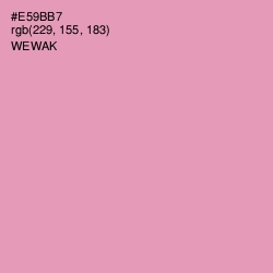 #E59BB7 - Wewak Color Image