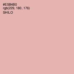 #E5B4B0 - Shilo Color Image