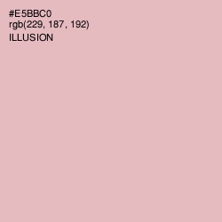 #E5BBC0 - Illusion Color Image