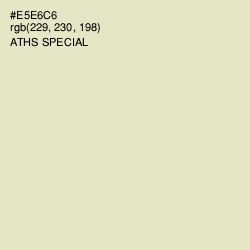 #E5E6C6 - Aths Special Color Image