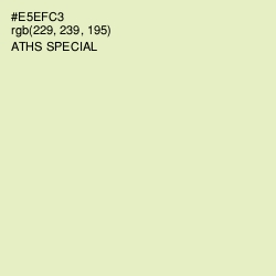 #E5EFC3 - Aths Special Color Image