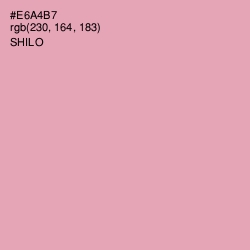 #E6A4B7 - Shilo Color Image