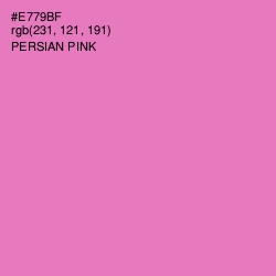 #E779BF - Persian Pink Color Image