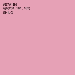 #E7A1B6 - Shilo Color Image