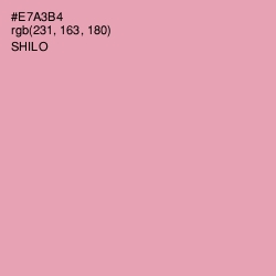 #E7A3B4 - Shilo Color Image