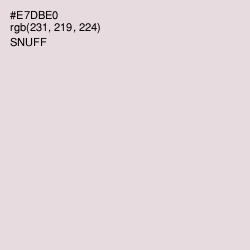 #E7DBE0 - Snuff Color Image