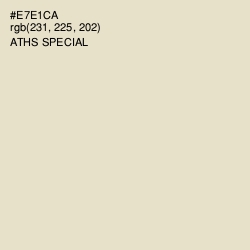 #E7E1CA - Aths Special Color Image
