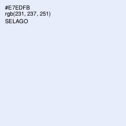 #E7EDFB - Selago Color Image