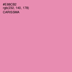 #E88CB2 - Carissma Color Image