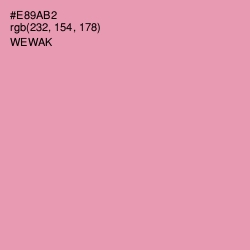 #E89AB2 - Wewak Color Image