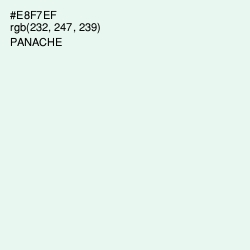 #E8F7EF - Panache Color Image