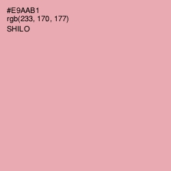 #E9AAB1 - Shilo Color Image