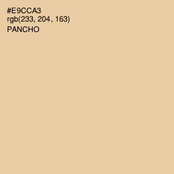 #E9CCA3 - Pancho Color Image