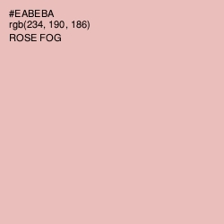 #EABEBA - Rose Fog Color Image
