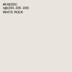 #EAE5DC - White Rock Color Image