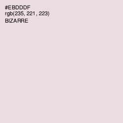 #EBDDDF - Bizarre Color Image