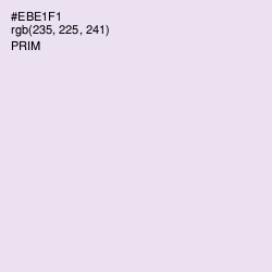 #EBE1F1 - Prim Color Image