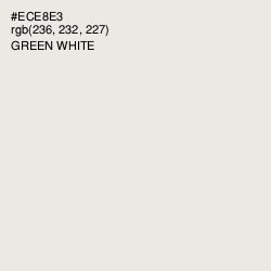 #ECE8E3 - Green White Color Image