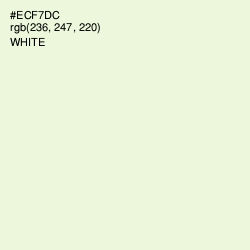 #ECF7DC - Frost Color Image
