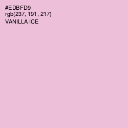 #EDBFD9 - Cupid Color Image