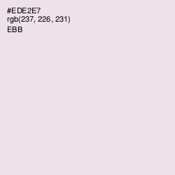 #EDE2E7 - Ebb Color Image