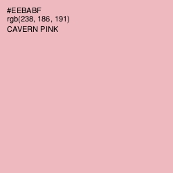 #EEBABF - Cavern Pink Color Image