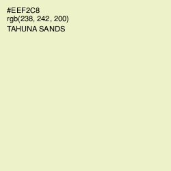 #EEF2C8 - Tahuna Sands Color Image