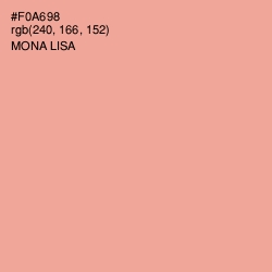 #F0A698 - Mona Lisa Color Image