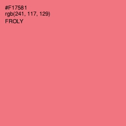 #F17581 - Froly Color Image