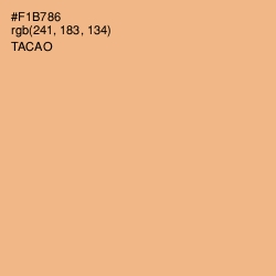 #F1B786 - Tacao Color Image