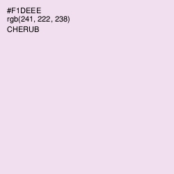 #F1DEEE - Cherub Color Image
