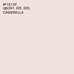 #F1E1DF - Cinderella Color Image