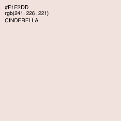 #F1E2DD - Cinderella Color Image