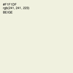 #F1F1DF - Beige Color Image