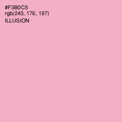 #F3B0C5 - Illusion Color Image