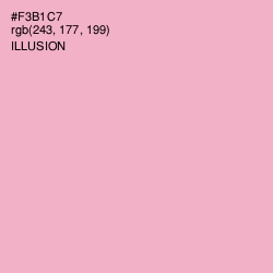 #F3B1C7 - Illusion Color Image