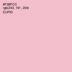 #F3BFCC - Cupid Color Image