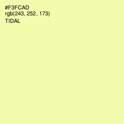 #F3FCAD - Tidal Color Image