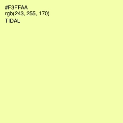 #F3FFAA - Tidal Color Image