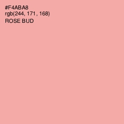 #F4ABA8 - Rose Bud Color Image